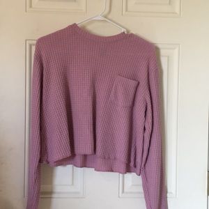 Purple sweater